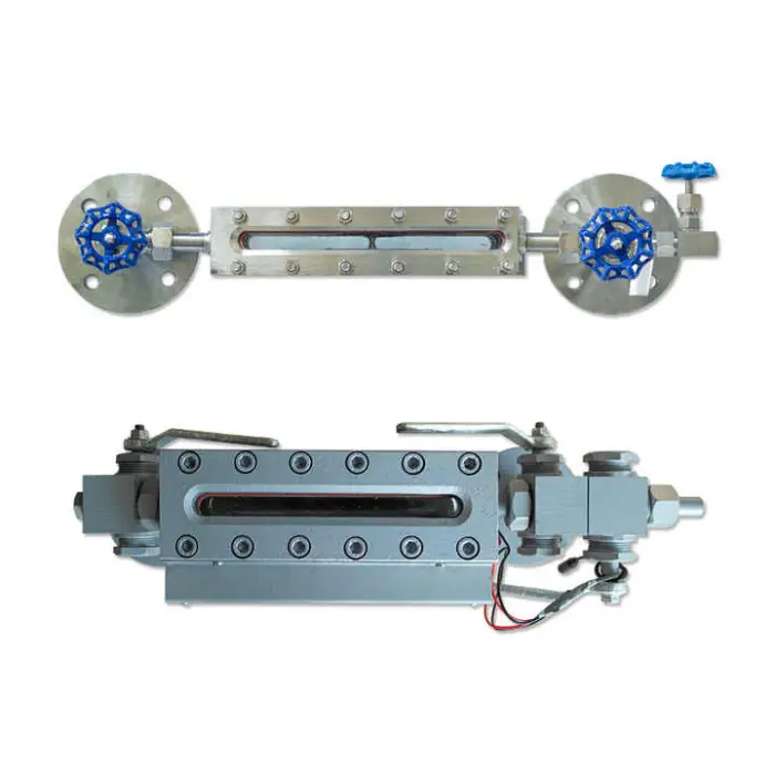 High Pressure High Temperature Boiler Level Control Sight Glass Gauge Hydraulic Tank Part