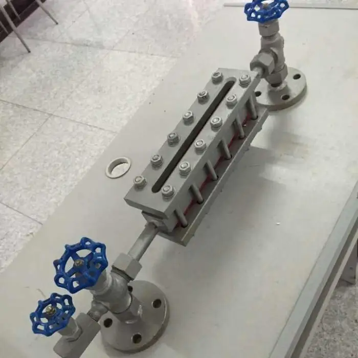 High Pressure High Temperature Boiler Level Control Sight Glass Gauge Hydraulic Tank Part