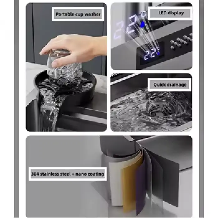 Smart Multifunctional Kitchen Sink Set