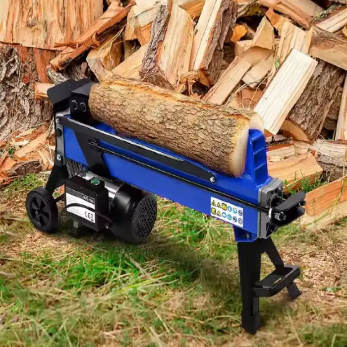 Forestry Machinery 5 Ton Hydraulic Log Splitter Electric Wood Log Splitter on  HY5T-520-I