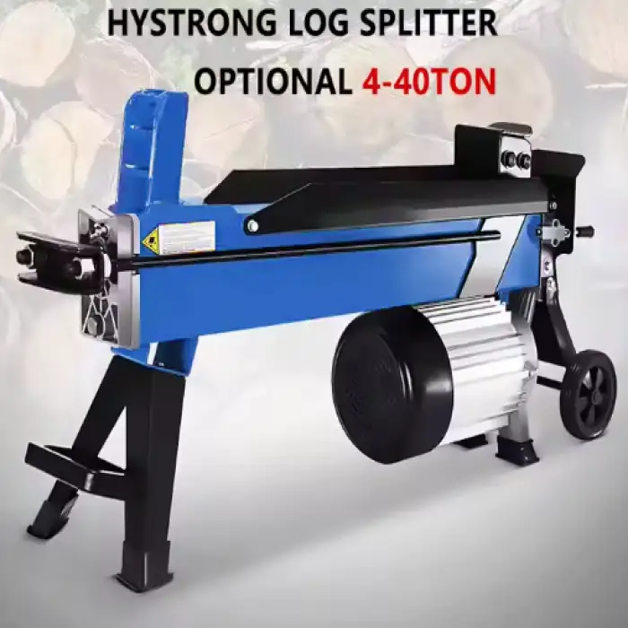 Forestry Machinery 5 Ton Hydraulic Log Splitter Electric Wood Log Splitter on  HY5T-520-I