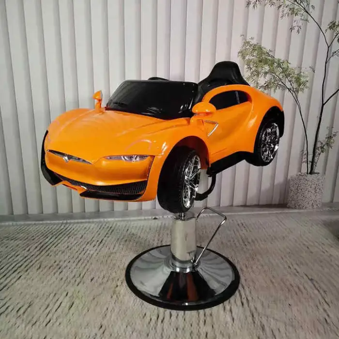 Modern Hair Equipment Hairdressing Furniture Salon Car Kids Barber Chair