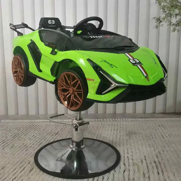 Modern Hair Equipment Hairdressing Furniture Salon Car Kids Barber Chair