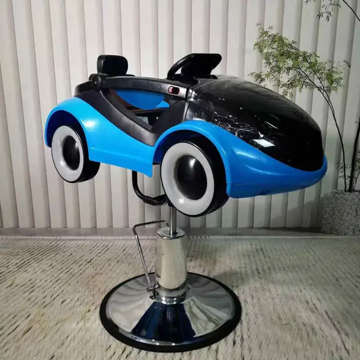 Modern Hair Equipment Hairdressing Furniture Salon Car Kids Barber Chair