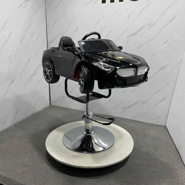 Modern Hair Equipment Hairdressing Furniture Salon Car Kids Barber Chair