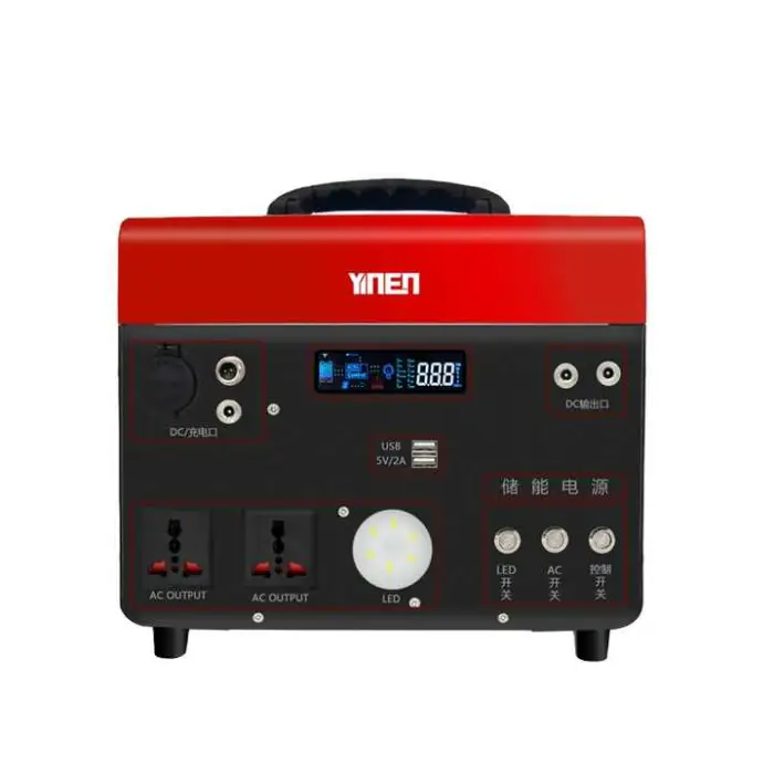 Solar Panel AC Power Bank UPS Function 2000W 1500W 1000W 500W 300W MPPT Controller Uninterruptible Power Supply Jump Starter