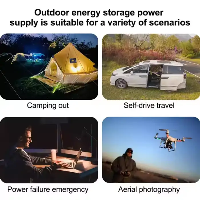 200W Portable Power Station Renewable Energy Solar Generator with Uninterrupted Power Supply Function for Home Use