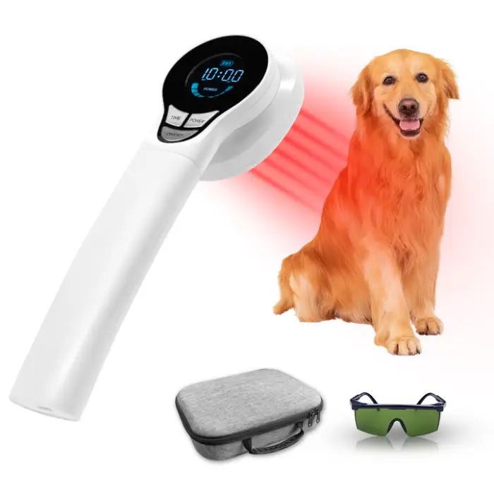 Veterinary Pet Lower Back Pain Relief 808nm Cold Laser Therapy Animals Wound Healing Physical Therapy Laser