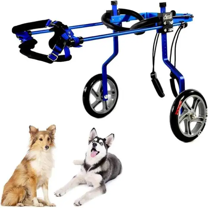 Veterinary Pet Walking Wheelchair Animal Rehabilitation Adjustable Dog Wheelchairs for Pet Clinic