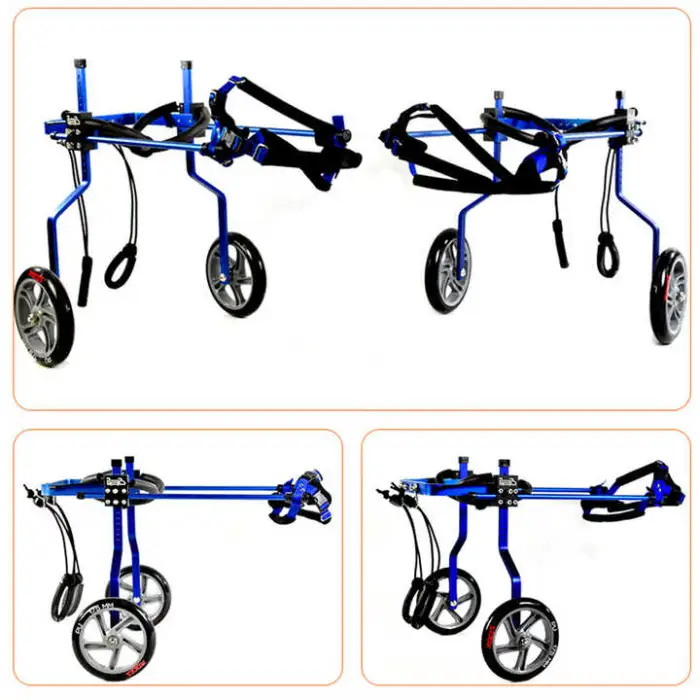 Veterinary Pet Walking Wheelchair Animal Rehabilitation Adjustable Dog Wheelchairs for Pet Clinic