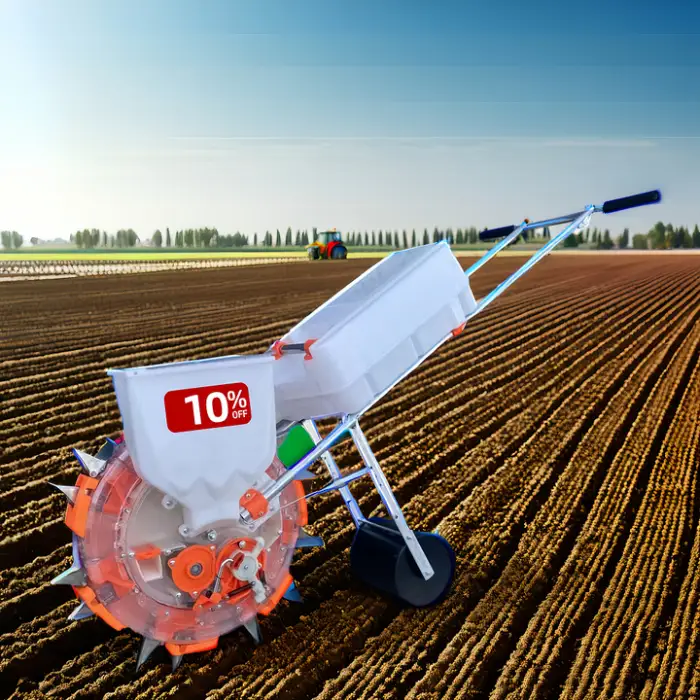 Multifunction Hand Push Manual Maize Wheat Sorghum Corn Vegetable Seeder Planter Agriculture Sowing No Till Seed Drill