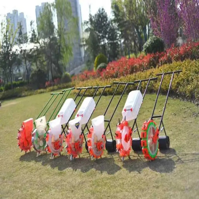 Multifunction Hand Push Manual Maize Wheat Sorghum Corn Vegetable Seeder Planter Agriculture Sowing No Till Seed Drill
