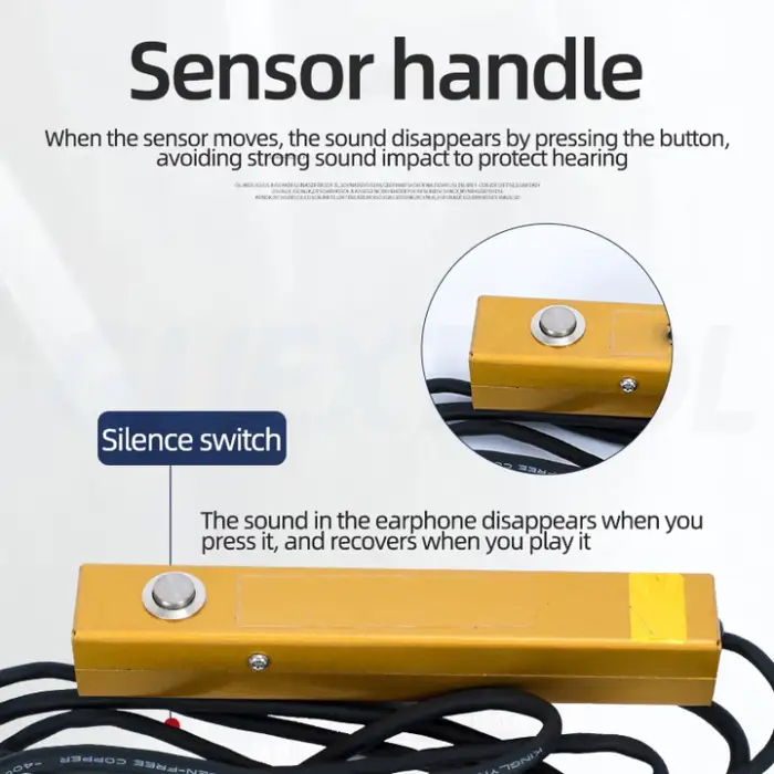 High Precision Electronic Leakage Detector Water Pipe Scope Smart Water Leak Industrial Underground Pipeline Leakage Detector