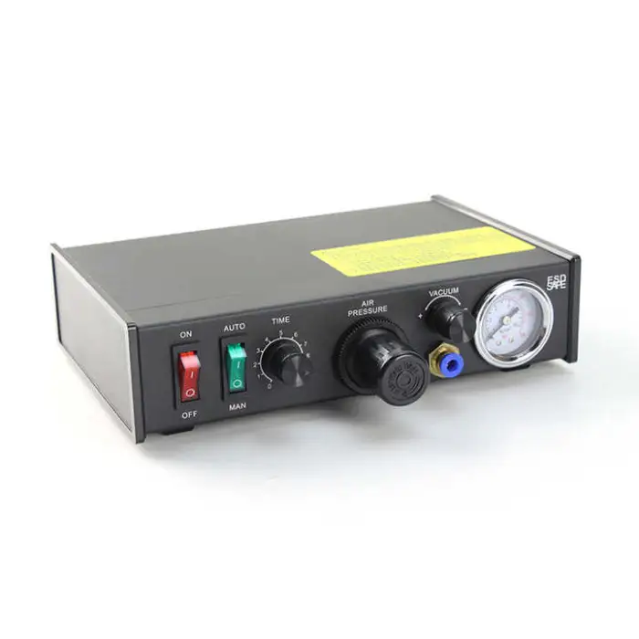 ZB982 220V Semi-Automatic Glue Dropper Electronics Industry Liquid Dispensing Machine Manual Precision Glue Injection Machine