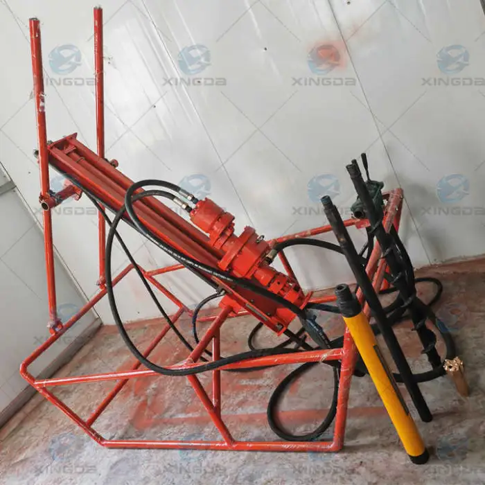 Pneumatic Portable Air-Powered DTH Drill Rig Machine for Rock Slope Protection Engineering Mine Blasting Hole