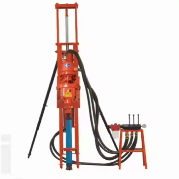 Multi-type Simple 20m Small Borehole Portable DTH Drill Rig Pneumatic ROCK Drill Rotary Mine Drilling Rig Electric 1 Set Mining