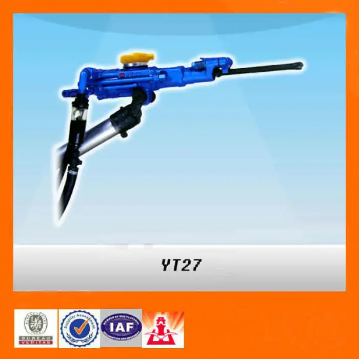 Y28 Hand-Held High 70mm Mining Y18 Y19 Y20 Y24 Portable Hand Held Rock Mining Drill Rig air Leg Jack Hammer