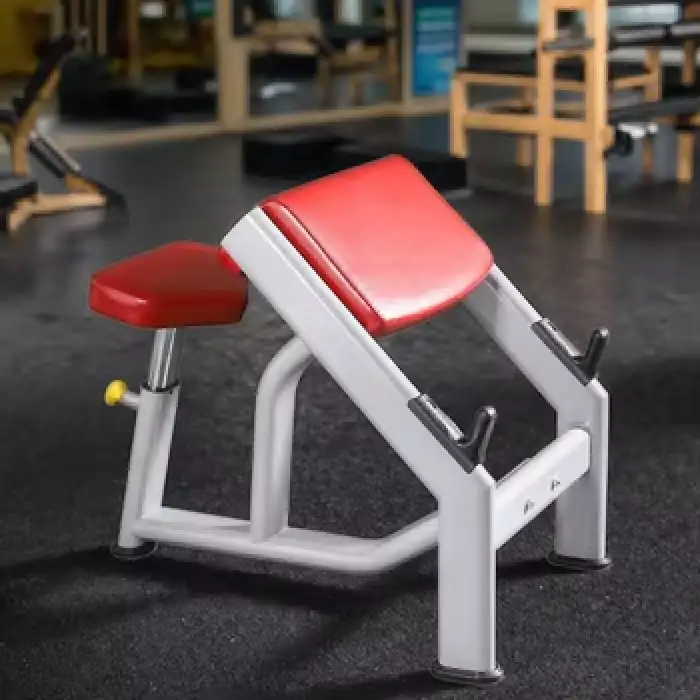 Home Fitness Bodybuilding Strength Machine Exercise Sitting Posture Preacher Curl Bench