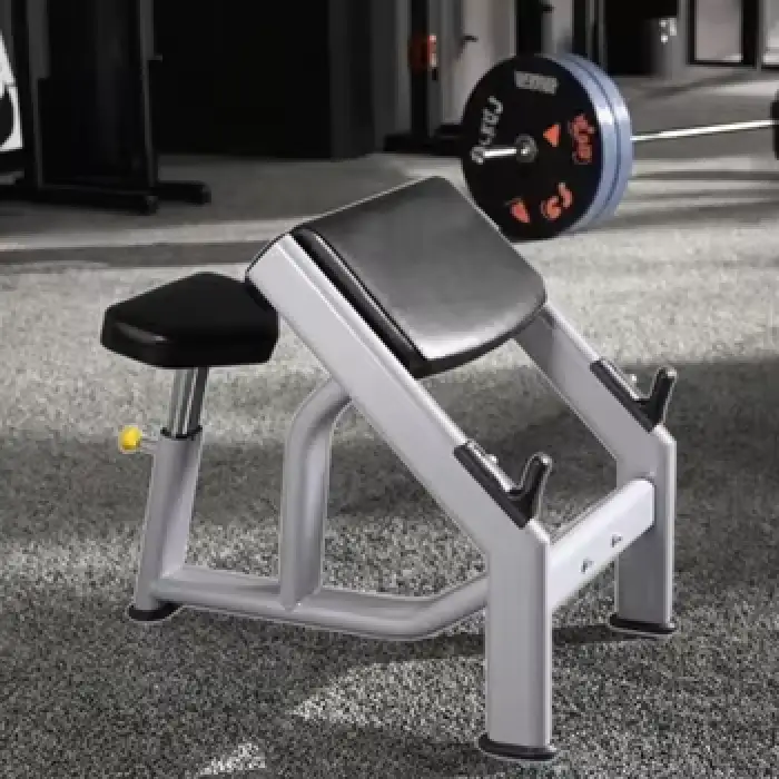 Home Fitness Bodybuilding Strength Machine Exercise Sitting Posture Preacher Curl Bench