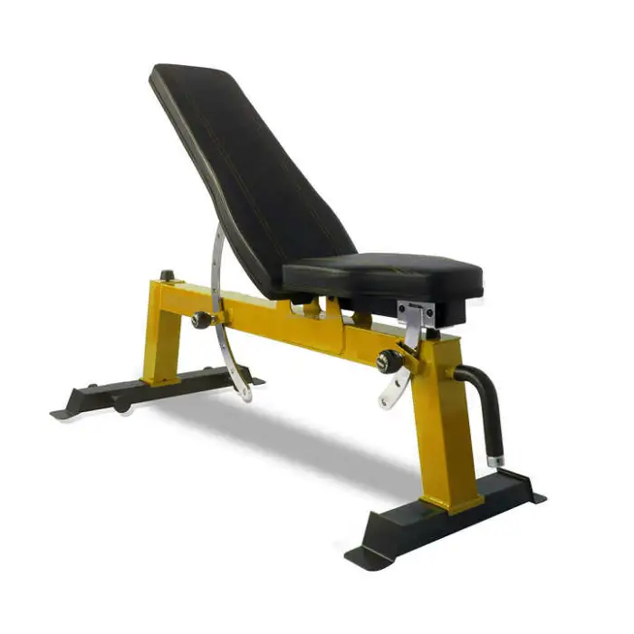 Modern Home Gym Equipment Foldable Fitness Bench for Bench Press Metal Construction