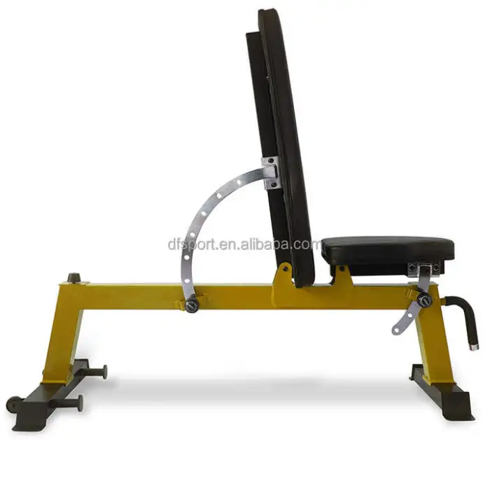 Modern Home Gym Equipment Foldable Fitness Bench for Bench Press Metal Construction