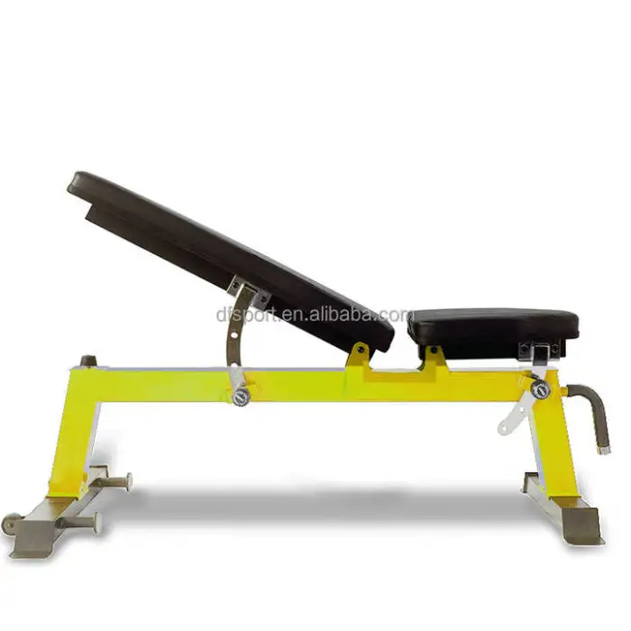 Modern Home Gym Equipment Foldable Fitness Bench for Bench Press Metal Construction