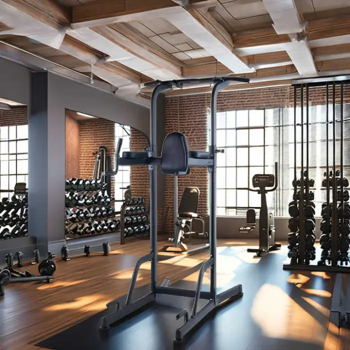 Multi-Function Home Gym Chin up Bar Dip Station AB Workout Equipment Stable Frame for Body Training