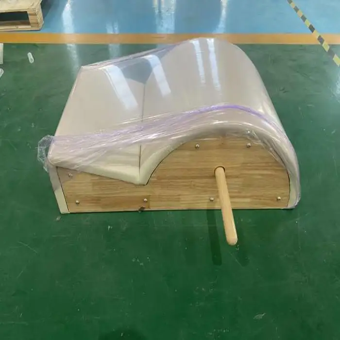 Premium Oak Wood Spine Corrector Pilates Fitness Equipment for Body Building Yoga Studio