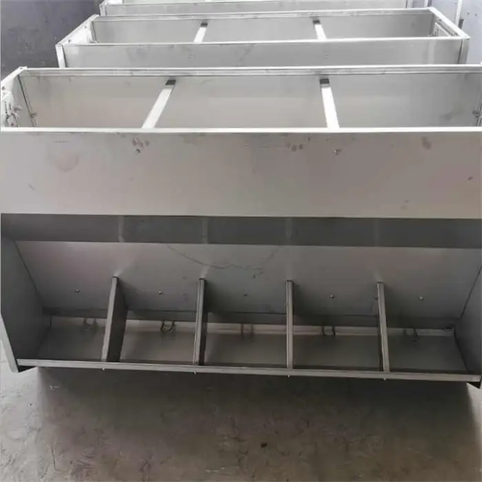 Farm Automatic Stainless Steel Feeding Feeder Trough Nursery Fattening Pig Piglet Sow Feeding Trough