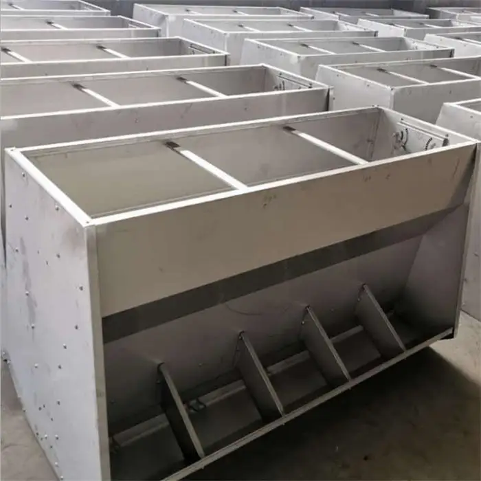 Farm Automatic Stainless Steel Feeding Feeder Trough Nursery Fattening Pig Piglet Sow Feeding Trough