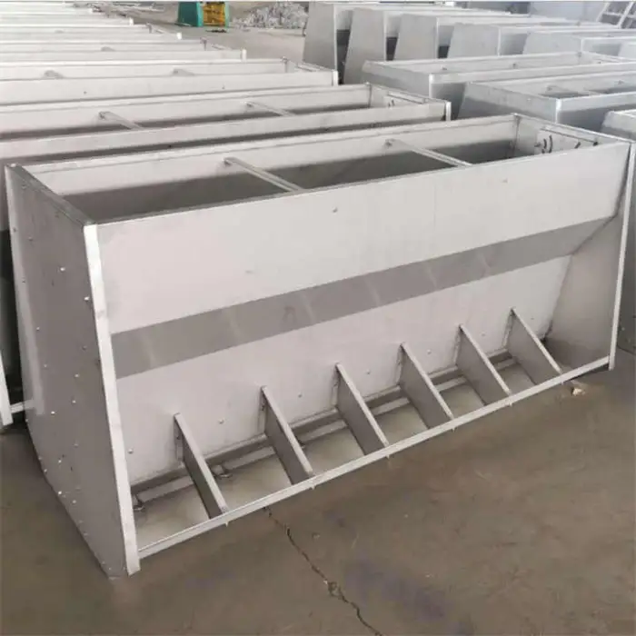 Farm Automatic Stainless Steel Feeding Feeder Trough Nursery Fattening Pig Piglet Sow Feeding Trough