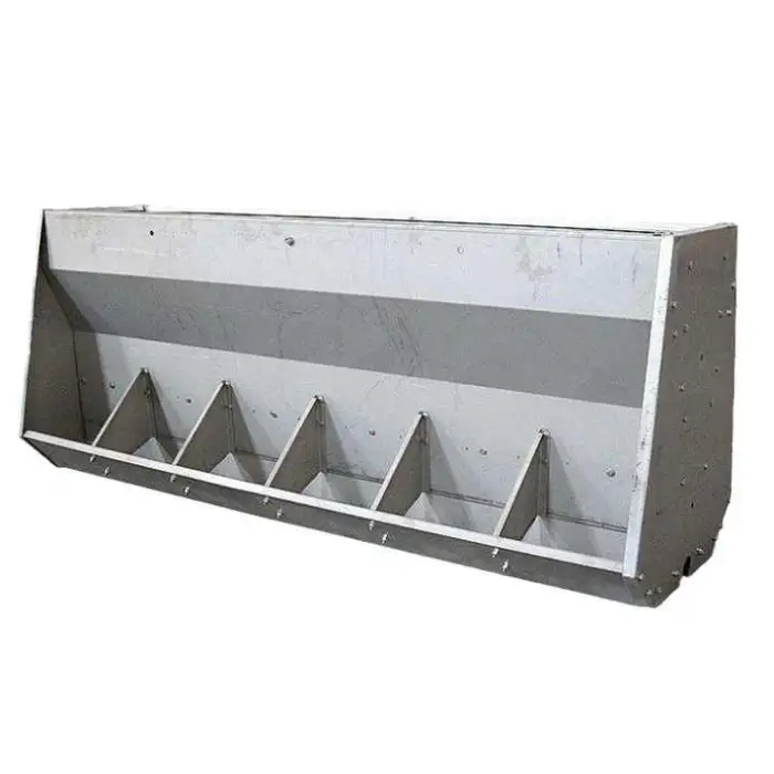 Farm Automatic Stainless Steel Feeding Feeder Trough Nursery Fattening Pig Piglet Sow Feeding Trough