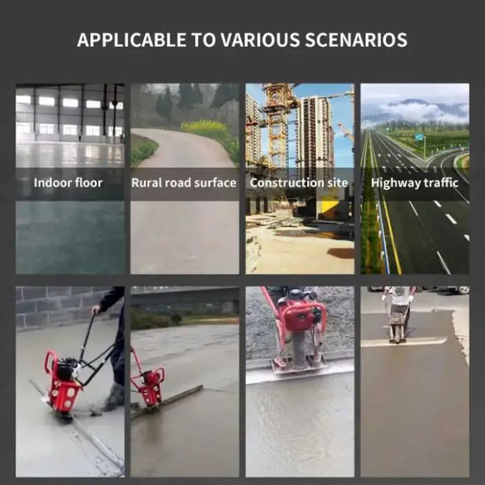 Concrete Floor Leveling Cement Floor Machine Road Construction Equipment Concrete Vibrating Screed