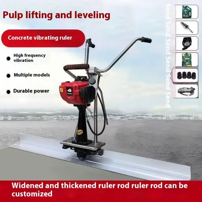 Concrete Screed Vibrator Ruler for Road Construction Projects