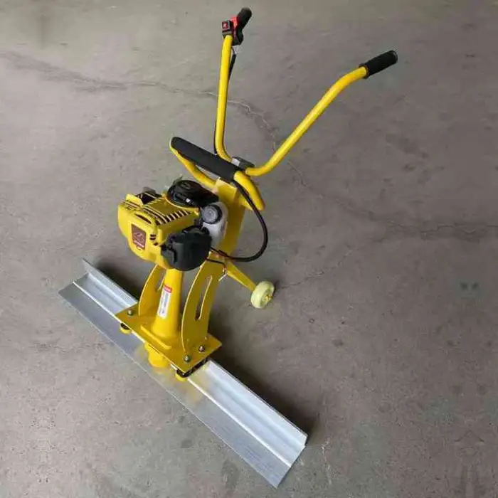 Electric Handheld Paver Vibrator Machine Frame Wheels Gasoline Engine Core Concrete Leveling Tool External Electric Tool