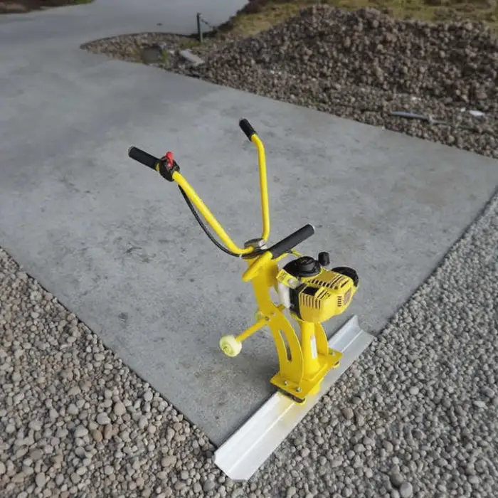 Electric Handheld Paver Vibrator Machine Frame Wheels Gasoline Engine Core Concrete Leveling Tool External Electric Tool