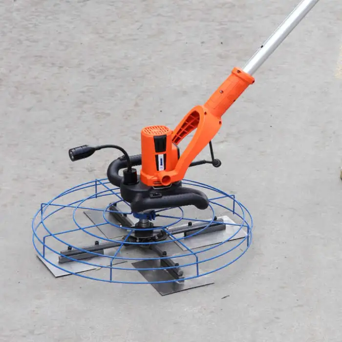 Small Electric Concrete Power Trowel Smoothing Leveling Finish Concrete Power Trowel