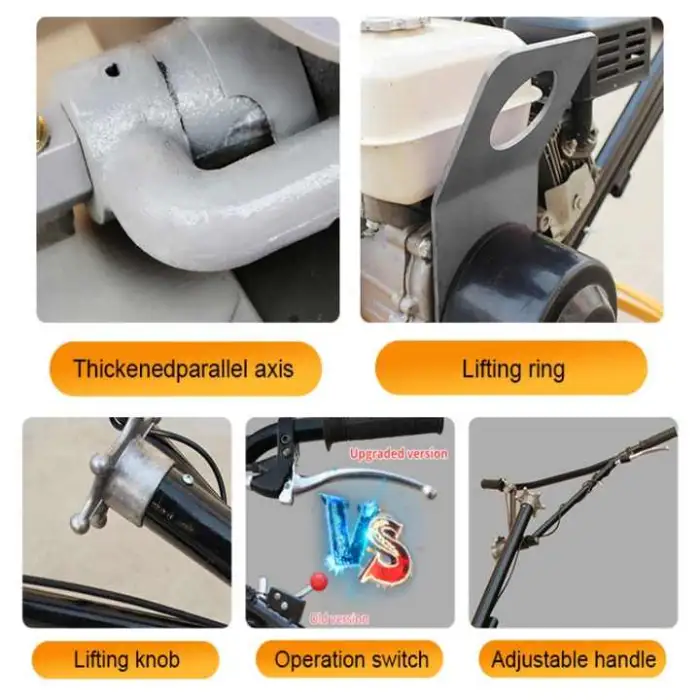 Concrete Finishing Trowel Machine Hand Held Power Trowel Concrete Polishing