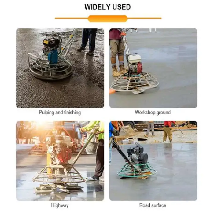 Concrete Finishing Trowel Machine Hand Held Power Trowel Concrete Polishing