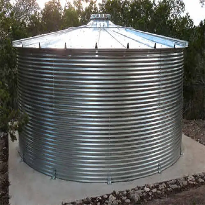 SDM Water Storage Tank Round Water Tank Pond Galvanized Biofloc Tank
