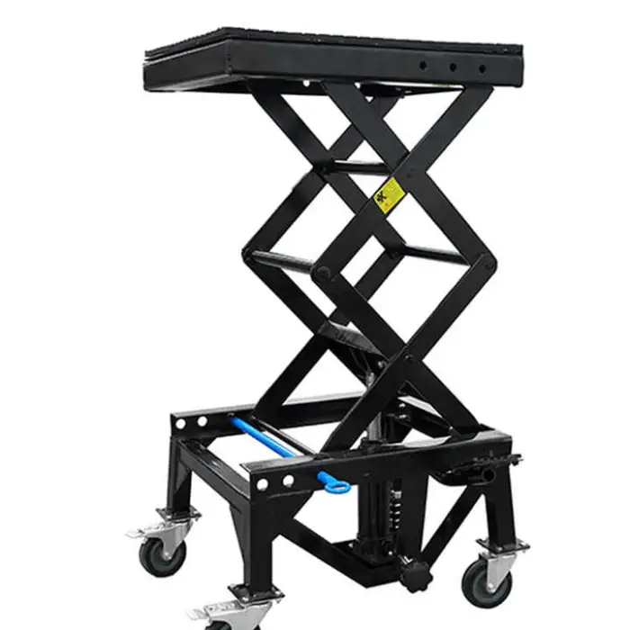 350lbs Heavy Duty Dirt Bike Motorbike Scissor Lift Stand ATV Lift Table Hydraulic Motorcycle Lift With CE
