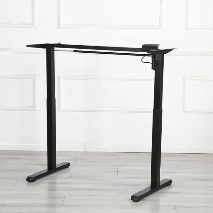 Ada Lift up Desk Single Motor Electric Ergonomic Height Adjust Standing Desk With 47-55inch MDF Desktop