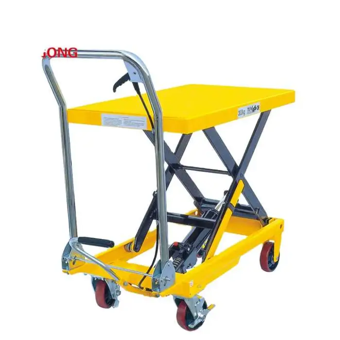 500kg Manual Stand Lift Table 150kg Mechanical Stationary Lift Table 200kg Pallet Hydraulic Lift Table