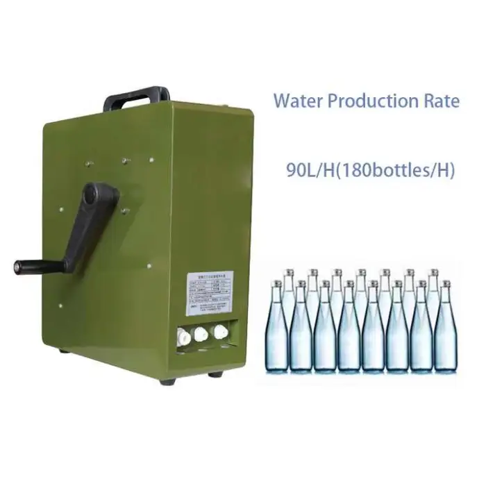 Manual MPortable RO Reverse Osmosis Pure  Drinking Water Purifier Filter for Camp