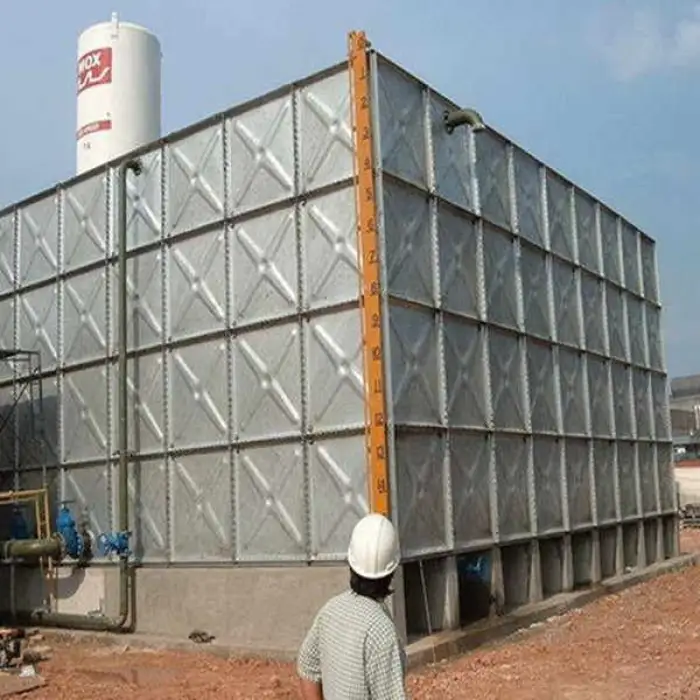 Rain Harvesting System Rainwater Storage Tank, Underground Rain Water Storage Tank, HDG Panel Tank