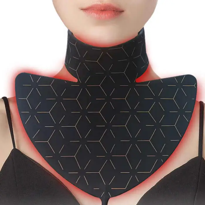 4 Colors Led Face Mask Red Led Light Facial Mask Skin Tightening Neck Massager Beauty Products for Women Wrinkle Removal