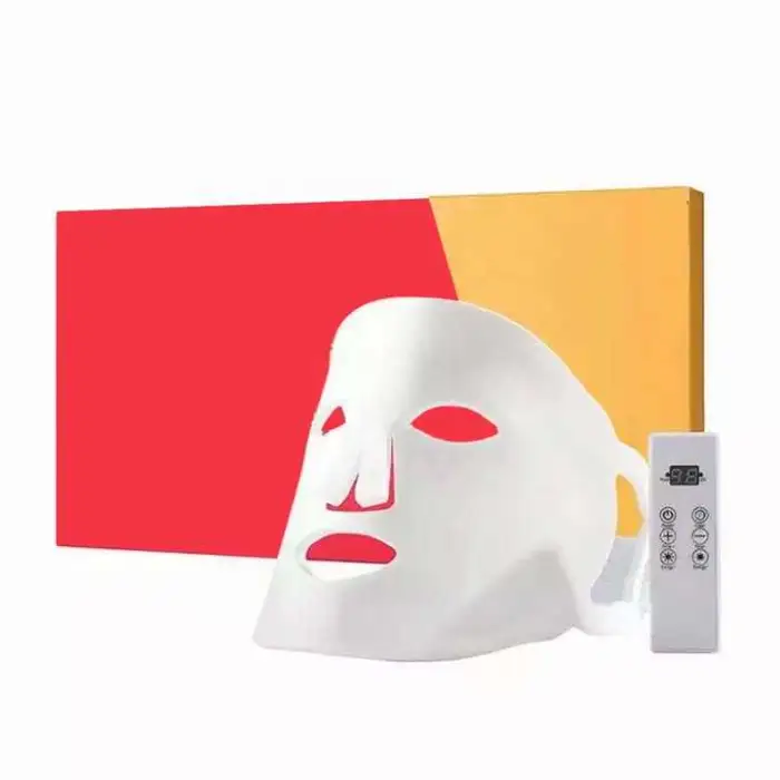 Infrared Sauna Red Led Light Therapy Facial Machine Face Neck Lifting Infrared Led Mask Light Therapy Led Facial Mask