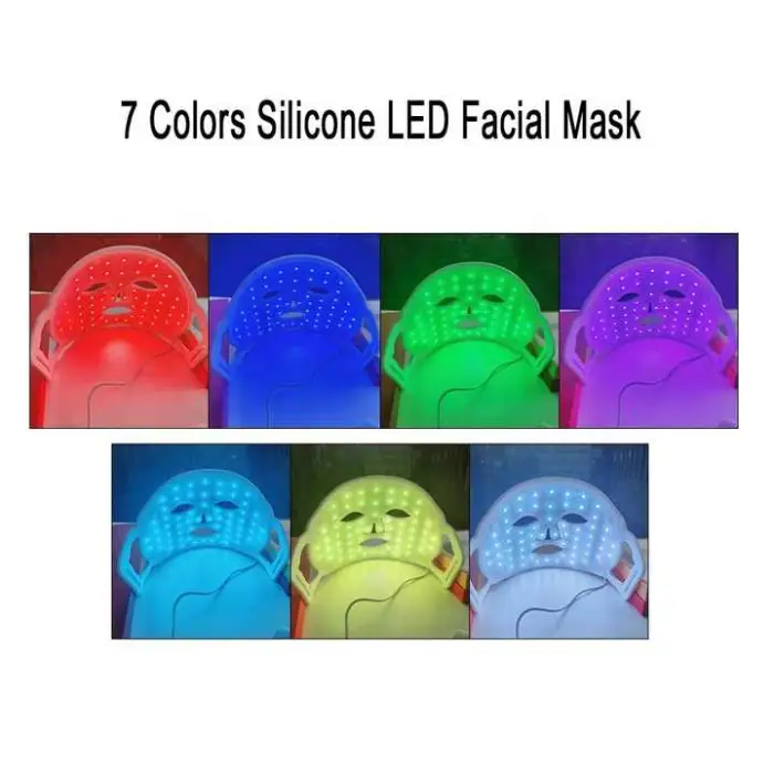 Infrared Sauna Red Led Light Therapy Facial Machine Face Neck Lifting Infrared Led Mask Light Therapy Led Facial Mask