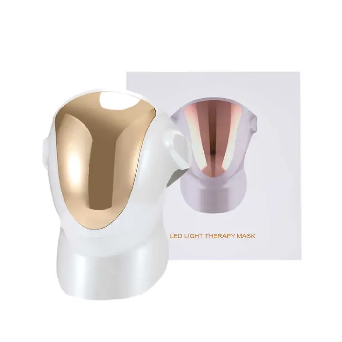 Infrared Skin Care PDT 3 Color Photon Led Face Neck Body Red LED Face Therapy Silicone LED Facial Masks