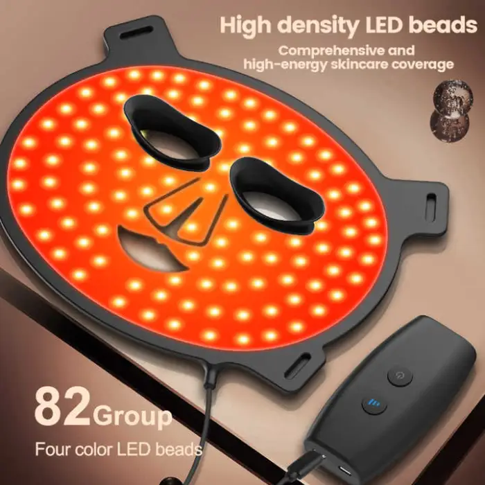Anti-age Home Use Equipment ACNE-skin Care LED Beauty Photon Facial Mask Instrument